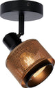 Lucide Rafa - faretto da soffitto (lampada da soffitto) - 1xe14 - nero