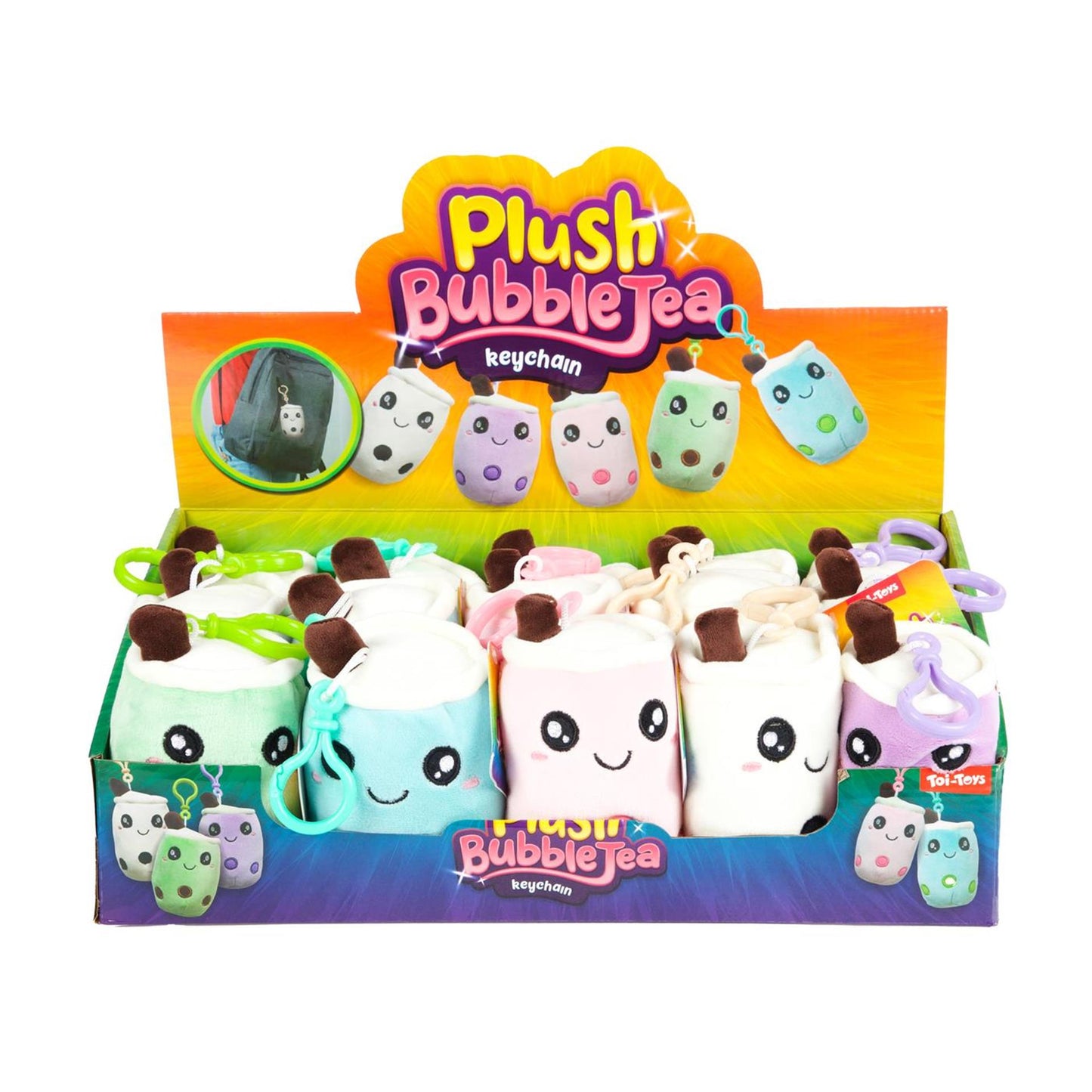 Portachiavi in peluche Toi-Toys da 11 cm