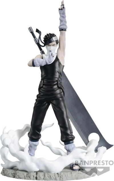Naruto banpresto - momochi zabuza (memorable saga) collectible figures multi-colored
