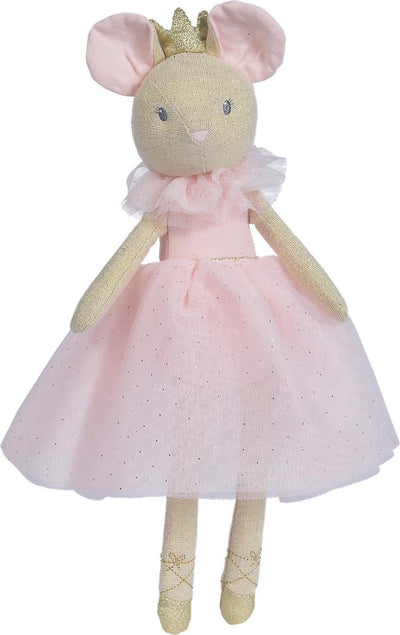 Nicotoy mouse ballerina pink dress 33cm - cuddly toy