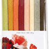 Color pastel de papel crep, 8 hojas