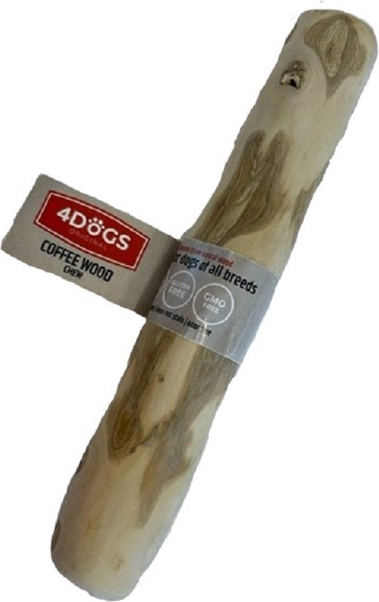 4dogs koffieboom kauwwortel-m-hondensnacks-