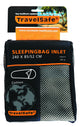 Travelsafe cotton inlet mummy slaapzak - wit