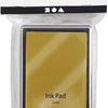 Creativ company stempelinkt, goud, h: 2 cm, afm 9x6 cm, 1 stuk