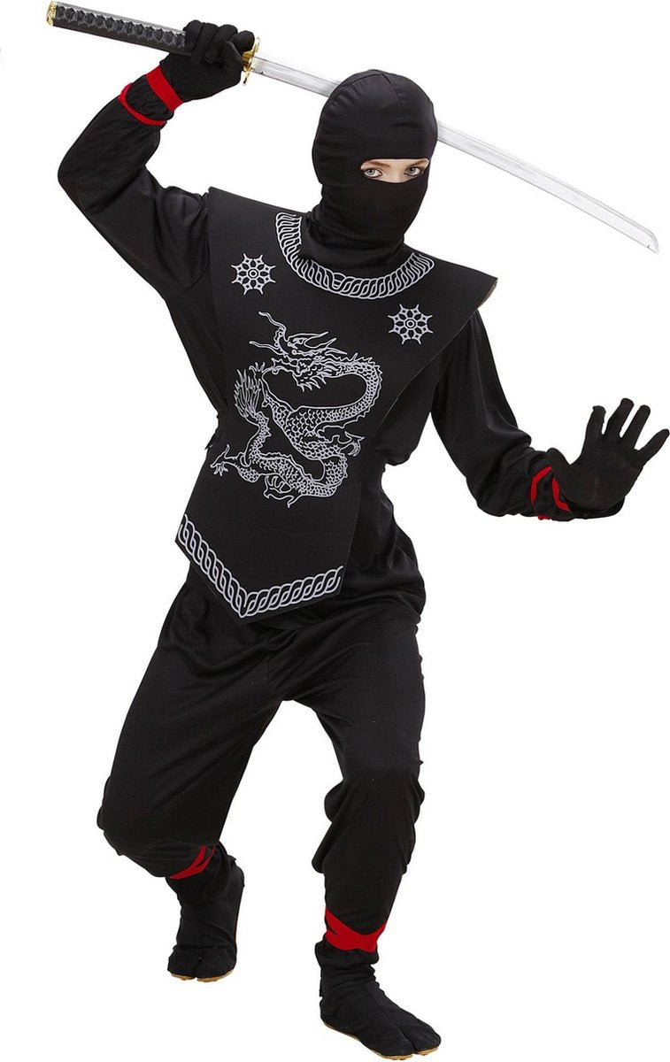 Finidi tuta ninja bambini kesio nera