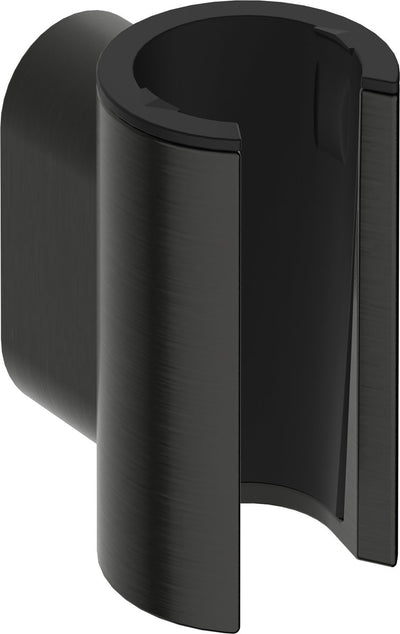 Supporto da parete Hansgrohe porter fine cromo nero spazzolato