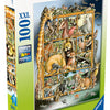 RAVENSBURGER JIGSAW Puzzle XXL Animal Collage, 100 °.