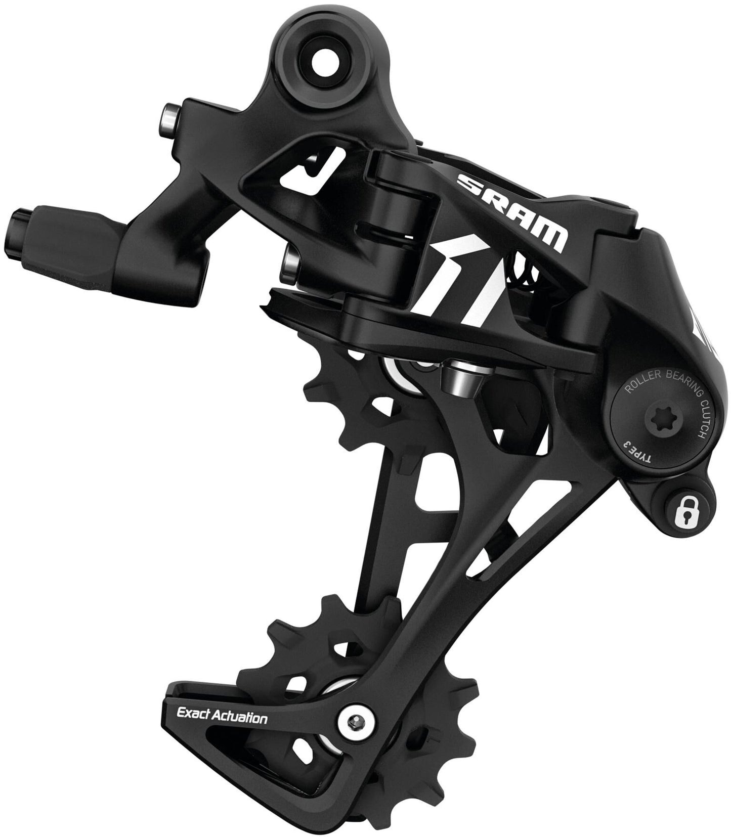 SRAM Deralleur posteriore apice 1 11-SP Acciaio lungo nero
