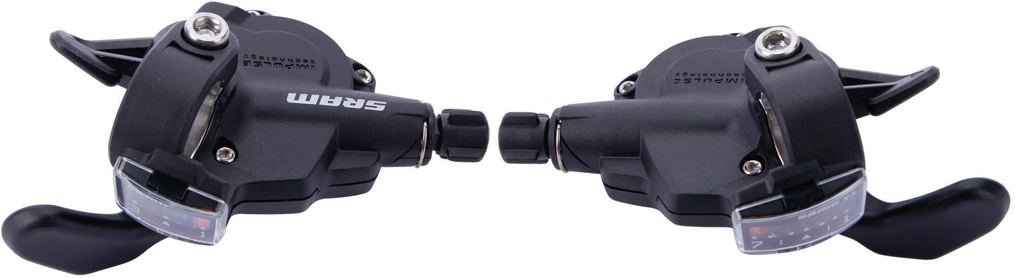 Sram Trigger Shifter X-3 7-3-SP. impostato