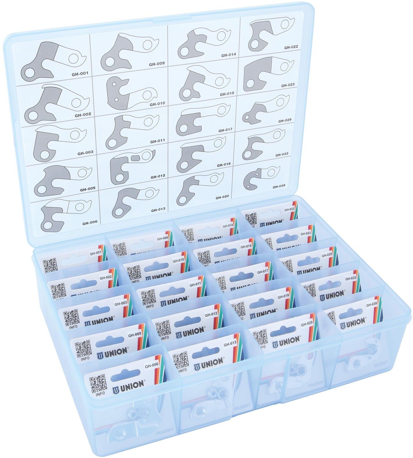 Marwi Range Box derailleurpadjes Top 20