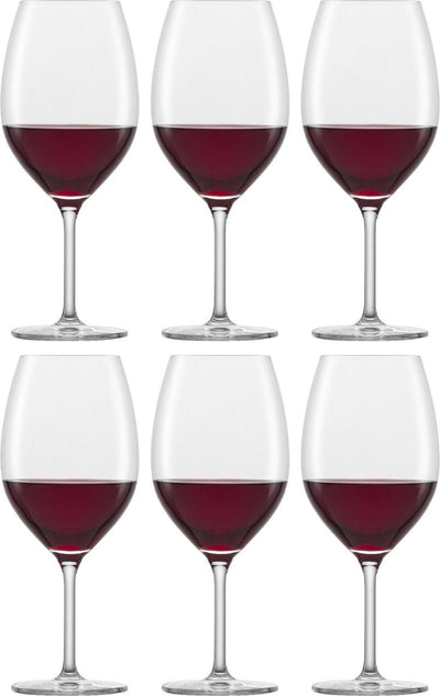 Schott zwiesel banchetto calice bordeaux 130 - 0,6 l - set da 6