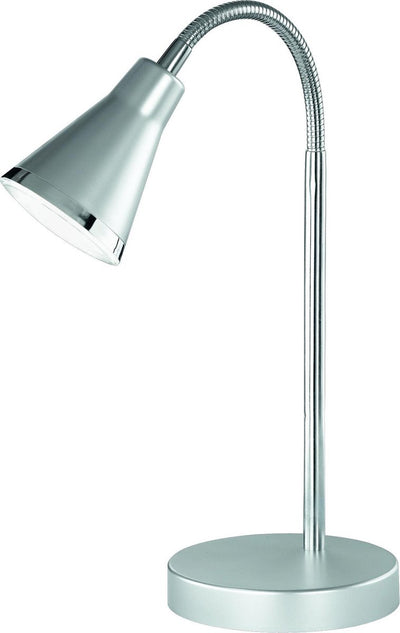 Rl live your light reality arras - table lamp - desk lamp - titanium - incl. 1x smd 4w - cord switch - flexible