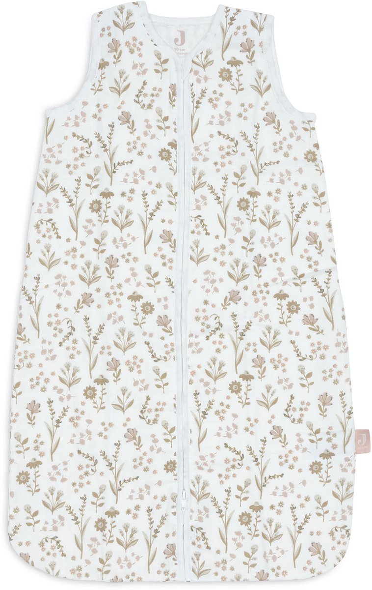 Jollein saco de dormir para bebé verano hidrófilo 90cm - florido - saco de dormir de verano