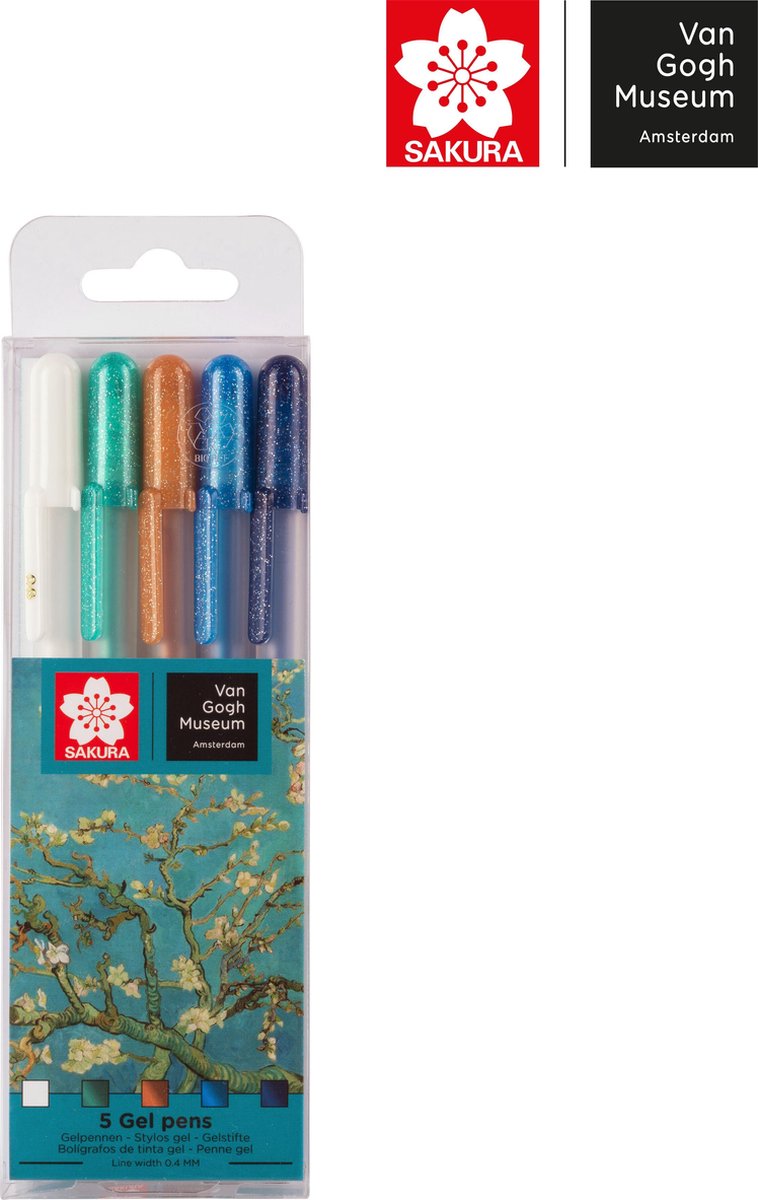 Penne gel gelly roll Sakura x Van Gogh Museum