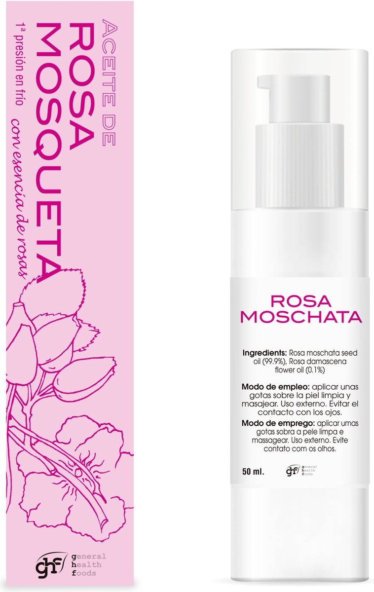 Ghf olio di rosa canina + essenza di rosa spray 50 ml olio|olio di rosa canina + essenza di rose spray 50 ml di olio|spray huile de rose musquée + essenza di rose 50 ml de huile