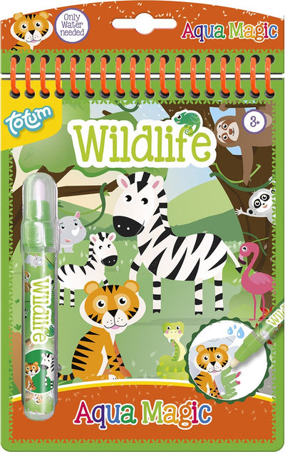 Totum Aqua Wild Life Water Color Book