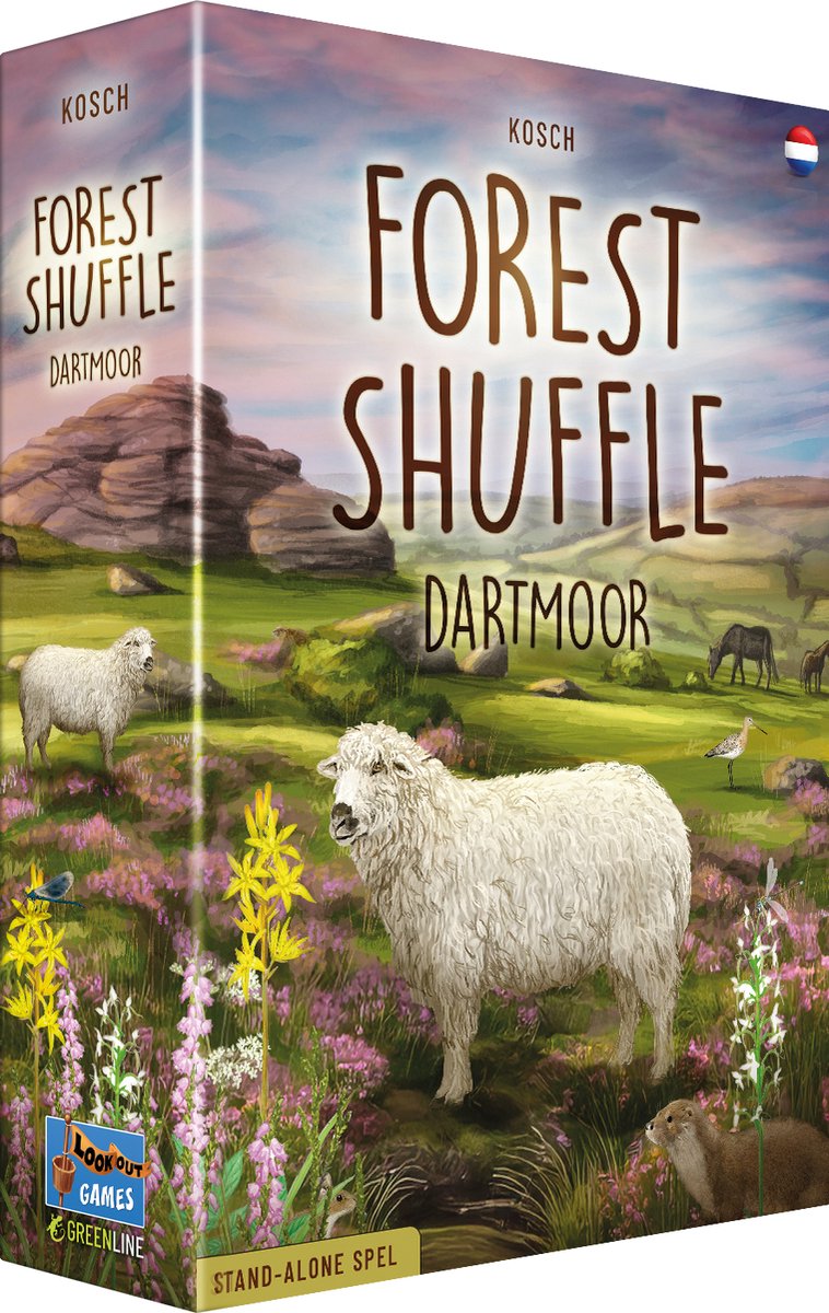 Lookout spiele spel - kaartspel - forest shuffle - dartmoor - 2 tot 5 spelers - 10+