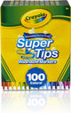 Crayola - super consigli - pennarelli - 100 pennarelli lavabili - per bambini