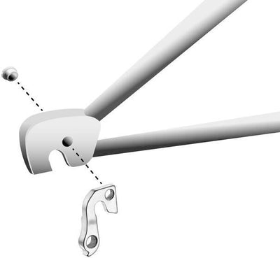 Union Derailleurpad GH-146 con vite M8X1.2