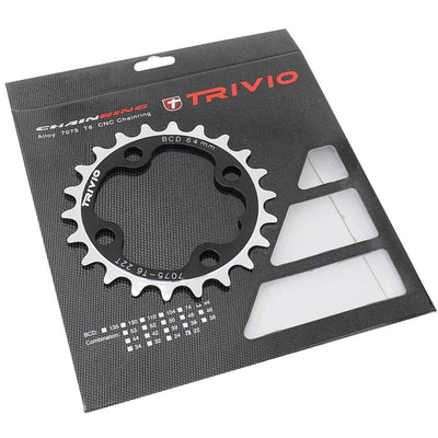 Trivio - Plato MTB 22d. 9 10 velocidades 64 bcd 4 brazos