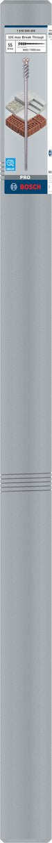 Trapano sfondabile Bosch pro sds max-9, 55 x 850 x 1000 mm