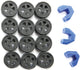Set rulli Polini set coprirullo in plastica per 16x13 mm