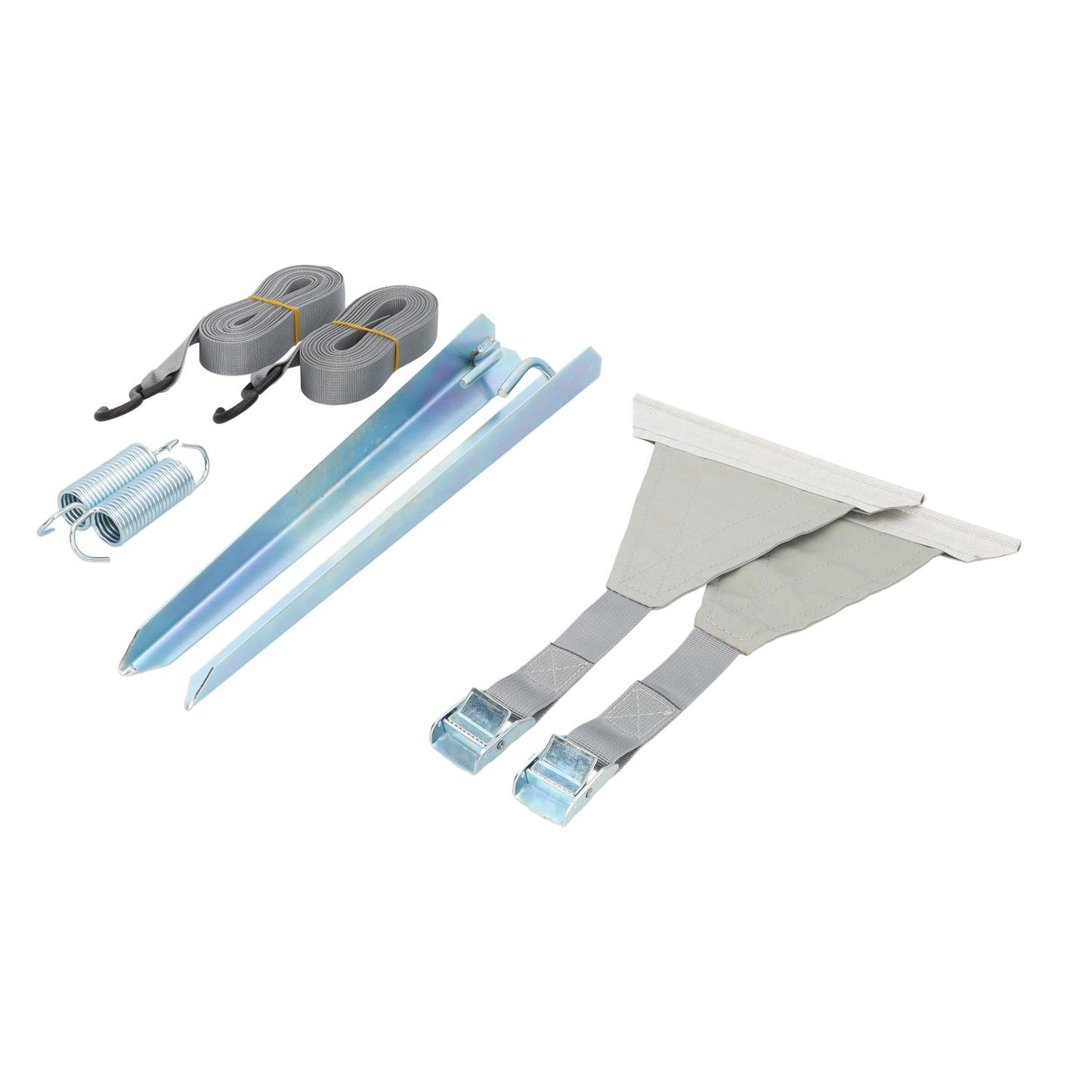 Thu-fia-dome storm strap for awning