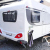 Appendiabiti per caravan con sistema a binari