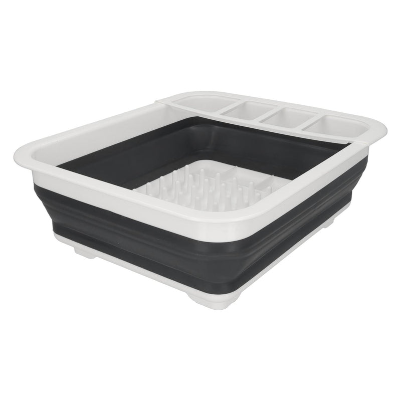 Escurreplatos plegable para acampar