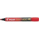 Permanent marker pilot 400 chisel-shaped point red