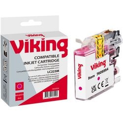 Cartucho de tinta hermano lc223m magenta