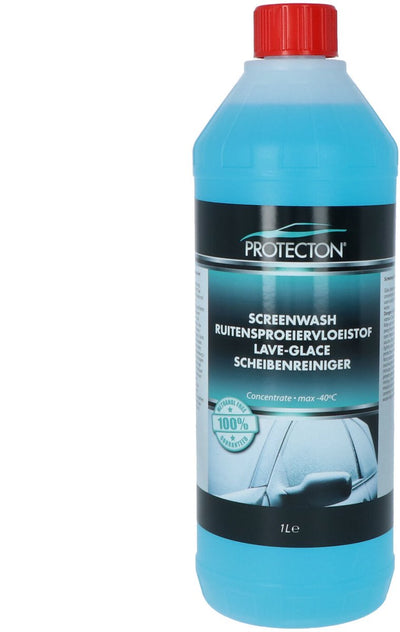 Protecton windshield washer fluid - concentrate - prevents freezing of the windshield washer system - up to -40° C - glycol against refreezing - 1 liter