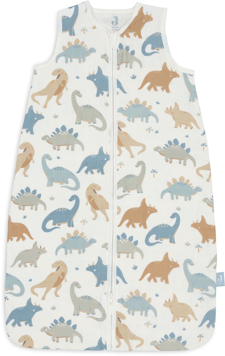 Jollein saco de dormir para bebé verano hidrófilo 90cm - roarsome - saco de dormir de verano