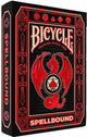 Bicycle spellbound - premium speelkaarten - gebaseerd op rollenspellen - trpg - creatives - collectible