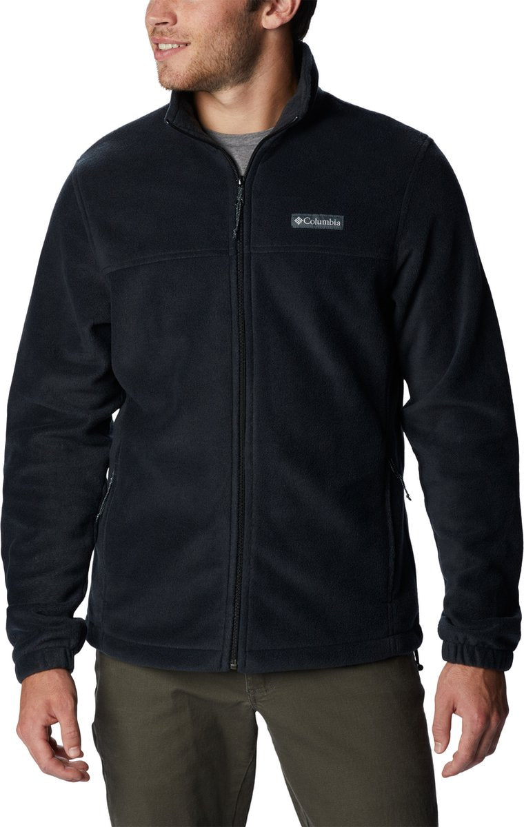 Columbia Steens Mountain™ chaqueta polar con cremallera completa 2.0 para hombres - chaleco polar con cremallera completa - talla XL - negro