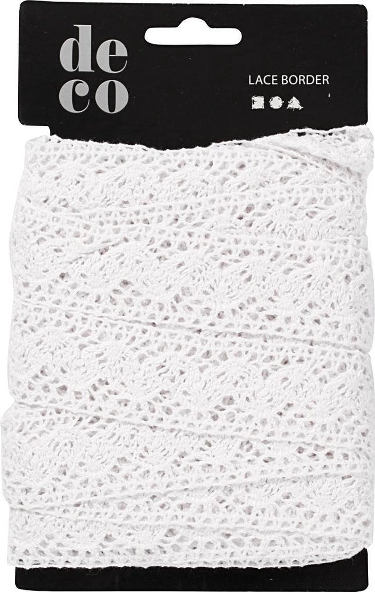 Creative Company Crocheted Lace Ribbon