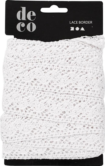 Creativ Company crocheted lace ribbon