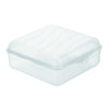 Rotho fun lunch box cuadrado 2,35l transparente