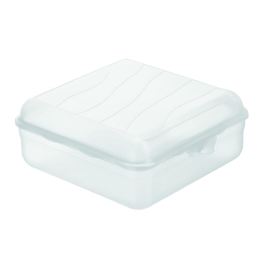 Rotho fun lunch box cuadrado 2,35l transparente