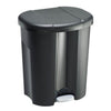 Rotho Rotho Waste Bucket 10L + 2x15L nero