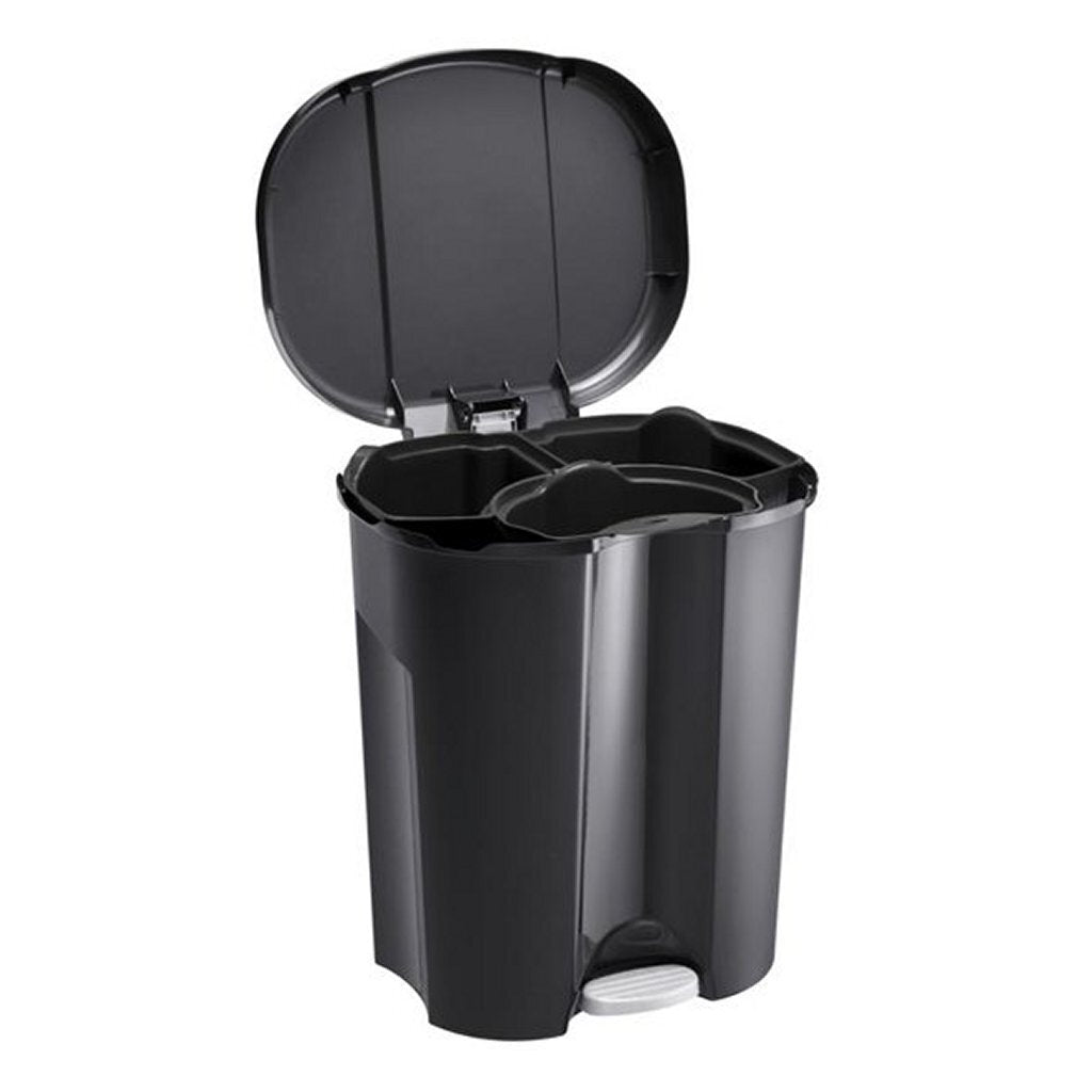 Rotho Rotho Waste Bucket 10L + 2x15L nero