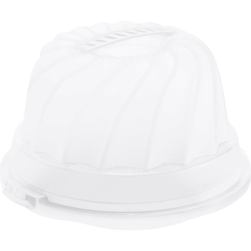 Rotho Fresh Cakeoos Turban 30,5 cm Bianco trasparente