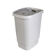 Rotho Rotho Flowers laundry basket 55l gray