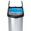 Rotho Rotho Paso Duo Pedal Bin 50l Silver Metallic