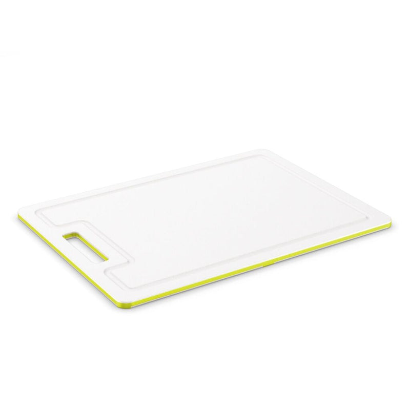 Rotho snijplank 25x15x0.9 cm wit limoen groen