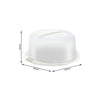 Rotho Rotho Fresho Cake Box Cool White