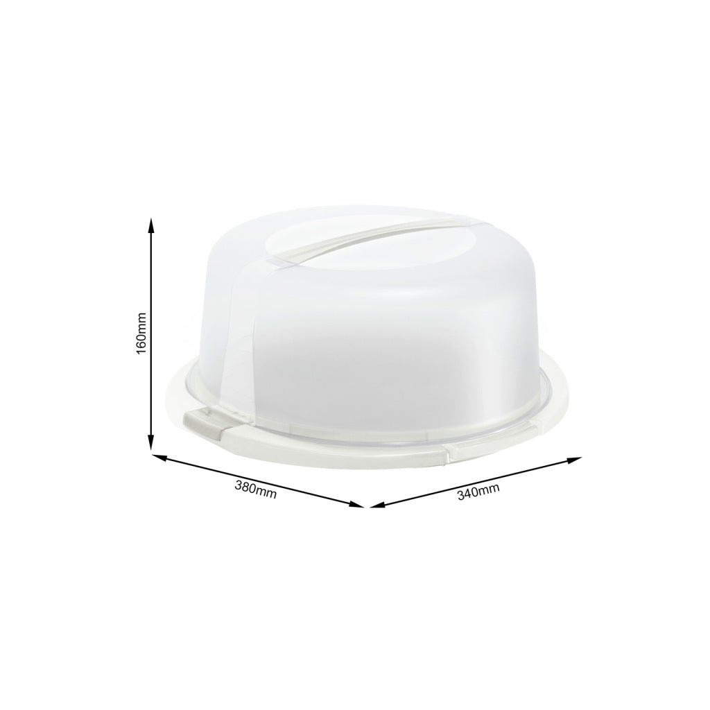Rotho Rotho Fresho Cake Box Cool White