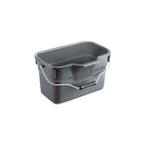 Rotho Rotho Basic Emmer Rectangular 12l Anthracite - afbeelding 1