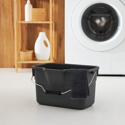 Rotho Rotho Basic Emmer Rectangular 12L Antracite