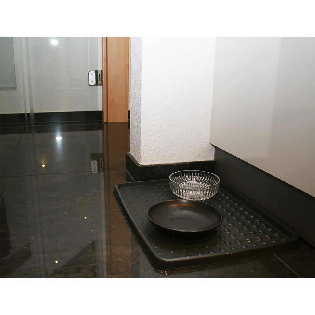 Rotho Rotho Drops Shoe Mat 48x48 cm antracita